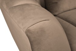 Кресло велюр серый 108*95*74см (TT-00013315)