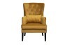 Кресло Rimini велюр горчичный Colton 022-ORANG 74*84*104см с подушкой - TT-00011016