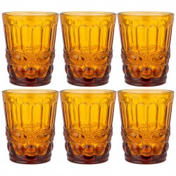 Набор стаканов "серпентина" из 6шт. серия "muza color" 270мл. / в=10 см Lefard (781-212)