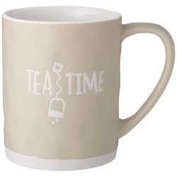 Кружка "tea time" 520 мл кремовая Lefard (260-987)