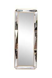Зеркало с фактурной зеркальной отделкой 60*160см (TT-00012065)