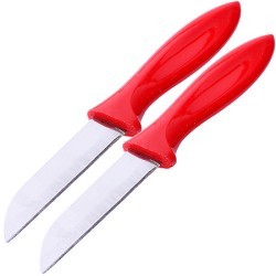 Нож красный 7,8 см 2 пр. Mayer&Boch (80914)
