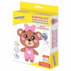 Набор для шитья игрушки из фетра Медвежонок 664492 (5) (86787)