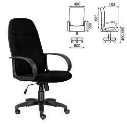 Кресло офисное Эквадор CH 312 ткань черное (1) (71839)