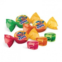 Конфеты желейные TIMI Mix со вкусами яблока апельсина и малины 1000 г пакет 15880 622569 (1) (96140)