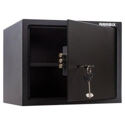 Сейф мебельный BRABIX SF-280KL 280х350х300 мм ключевой замок черный S103BR212314/291148 (1) (96984)