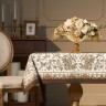 Скатерть " royal garden" 110х140см ,белый ,100% хлопок ,твил с пропиткой Lefard (850-754-20)