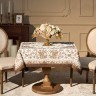 Скатерть "rich garden" 110х140см ,белый ,100% хлопок ,твил с пропиткой Lefard (850-754-20)