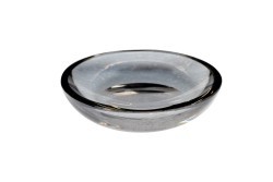 Мыльница стекло дымчатое d11*2,5см (TT-00014890)