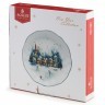 Тарелка закусочная agness "с новым годом!" 17*3 см Agness (358-2336)