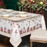 Скатерть  140х300 cm прямоугольная, "щелкунчик" цвет: бежевый, tm lefard, полиэстер 100% Lefard (986-002-21)