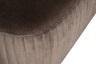 Диван Glarus двухместный, велюр коричневый 170*88*86см (TT-00009828)