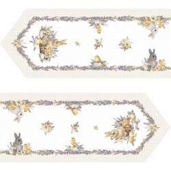 Дорожка "лавандовая весна" 45х215см, 100% хлопок, твил Lefard (850-768-31) Дорожка "лавандовая весна" 45х215см, 100% хлопок, твил Lefard (850-768-31)