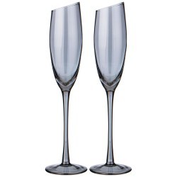Набор бокалов для шампанского из 2-х штук "daisy blue" 180мл Lefard (887-410)