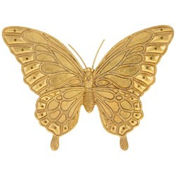Панно декоративное "бабочка" 24,1*3,7*19,5 см Lefard (504-237)