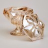 Блюдо с крышкой на ножке "bohema" amber диаметр=17 см высота=15,5 см Lefard (195-227)