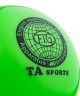 Мяч для художественной гимнастики RGB-101, 19 см, зеленый (271219)