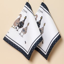 Набор полотенец "family farm",синий ,40х60см твил,100% хлопок, Lefard (850-742-63) Набор полотенец "family farm",синий ,40х60см твил,100% хлопок, Lefard (850-742-63)