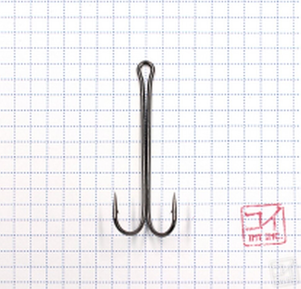 Крючок Koi 3 XL Double Hook № 1/0 , BN, двойник (10 шт.) KH2421-1/0BN (68842)