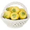 Декоративное блюдо с лимонами малое диаметр=13 см. высота=12 см. Lanzarin (697-085)
