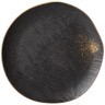 Набор тарелок обеденных bronco "midnight gold" 2 шт. 26,5 см Bronco (42-434)