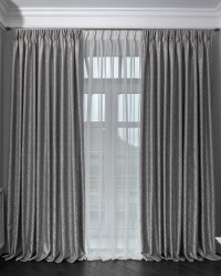 Портьера HOUSTON110 серая 275*260см (TT-00016737)