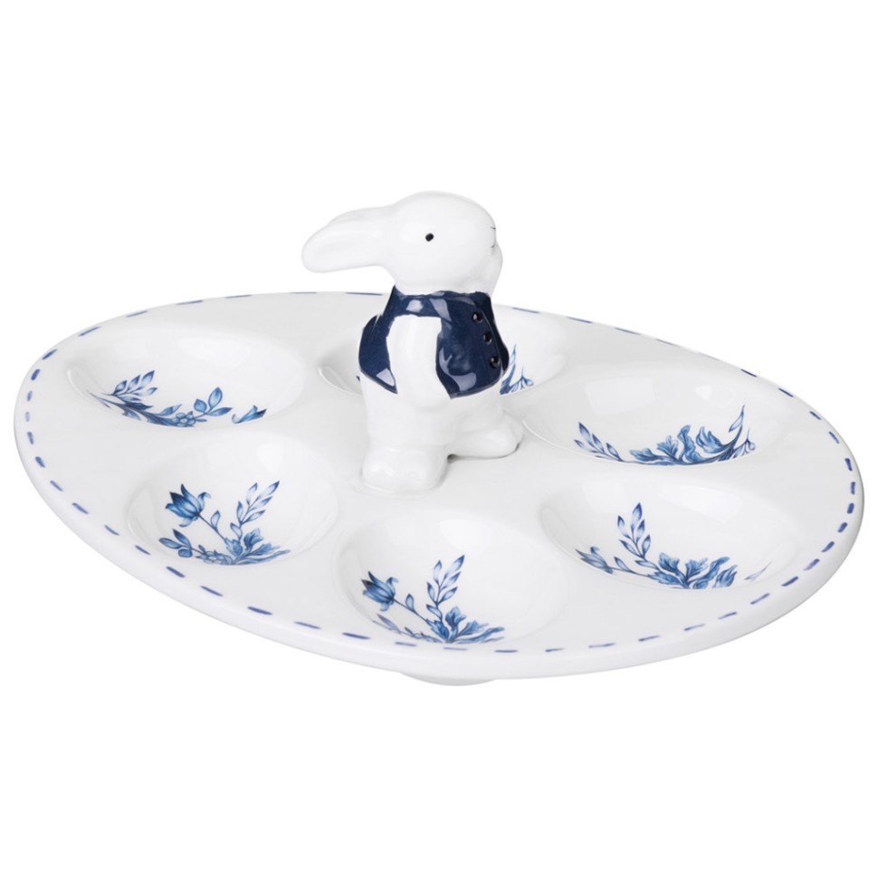 Блюдо для 6 яиц lefard "sunday" 20,5*16*8 см Lefard (358-2372)