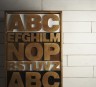 Комод "Alphabeto Birch" AN-09ETG/4-ET
