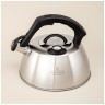 Чайник agness со свистком, 2,80л термоаккумулирующее дно,индукция,встроенный термометр Agness (908-067)