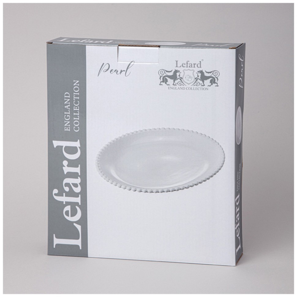 Тарелка овальная lefard "pearl" 28*24,5*3 см Lefard (761-109)