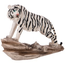 Фигурка "белый тигр" 20,5*7 см. высота=15 см. Lefard (252-882)