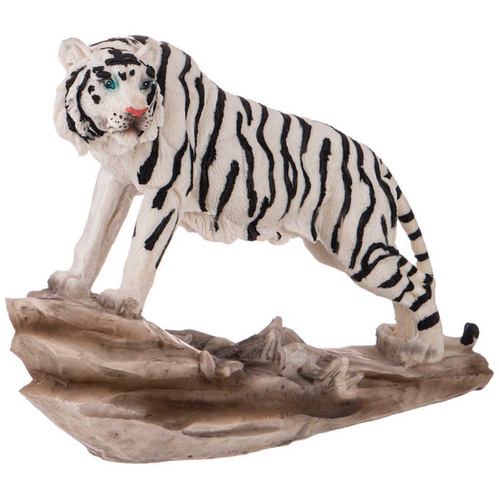 Фигурка "белый тигр" 20,5*7 см. высота=15 см. Lefard (252-882)