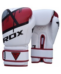 Перчатки боксерские BGR-F7 RED BGR-F7R, 12 oz (809753)