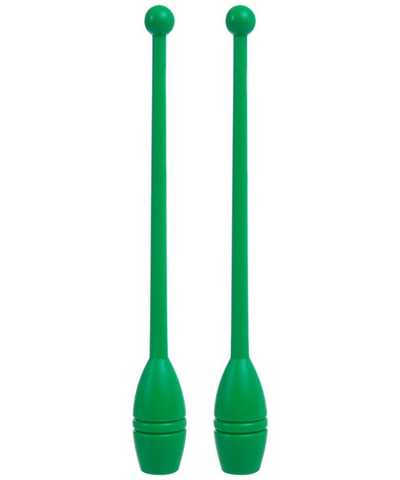 Булавы для художественной гимнастики AC-01, 35 см, зеленый (848534)