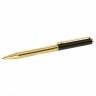 Ручка подарочная шариковая Galant ALLUSION корпус черный/золотой золотистые синяя 143522 (1) (92008)