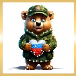 Картина БРИЛЛИАНТЫ НАЦИИ с кристаллами Swarovski (3155)