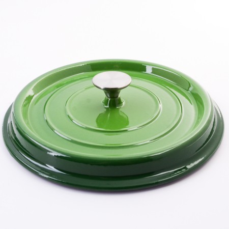 Кастрюля чугун 4,7 л эмаль/покрытие зелёная Mayer&Boch (40634)