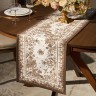 Дорожка "rich garden" 40х146см ,белый ,100% хлопок ,твил с пропиткой Lefard (850-754-3)