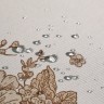 Дорожка "rich garden" 40х146см ,белый ,100% хлопок ,твил с пропиткой Lefard (850-754-3)