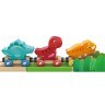 Железная дорога для детей  "Динозаврики" в контейнере (E3828_HP)