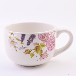 Кружка 550мл Розовый сад доломит LR (60253)