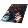 Доска разделочная 20*30 см, стеклянная, суши 5 (CL-7068E)