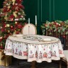 Скатерть  140х180cm cm овальная, "щелкунчик" цвет: бежевый, tm lefard, полиэстер 100% Lefard (986-002-27)