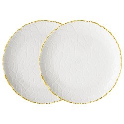 Набор тарелок закусочных lefard "charm" 2 шт. 19*2,5 см (с золотой линией) Lefard (779-350)