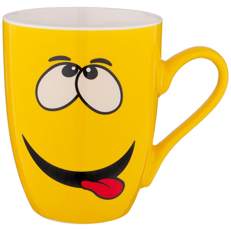 Кружка lefard смайл 340 мл Lefard (260-607)