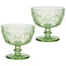 Набор креманок "sunday" green 2шт/11*11*10,5 см Lefard (355-447)