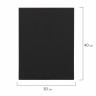Холст черный на подрамнике 30х40 см хлопок 191650 (2) (86520)