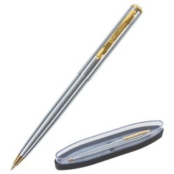 Ручка подарочная шариковая Brauberg Maestro линия 0,5 мм синяя 143468 (86896)