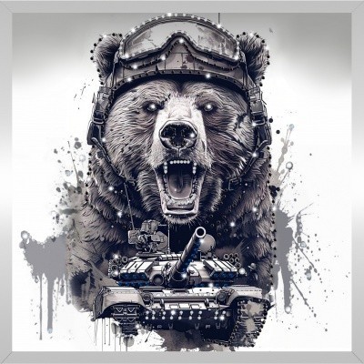 Картина СИМФОНИЯ ОТВАГИ И ВЕЛИЧИЯ с кристаллами Swarovski (3154)