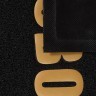 Коврик придверный пористый Vortex с надписью 50х70 см черный 22192 (63201)